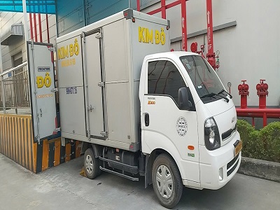 Cho thuê xe tải chở hàng tại KCN Đông Thọ Bắc Ninh