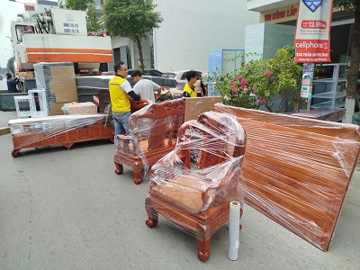 Chuyển nhà 4 tầng tại Đại Phúc